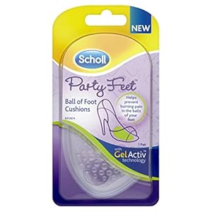 Scholl Party Feet – Ball of Foot, 2 Packs