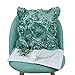 SeptCity Decorative Throw Pillow Covers for Couch Cushion Case, Romantic Love Satin Rose Wedding Party Home Decor, Home Gift (Set of 2)-Turquoise
