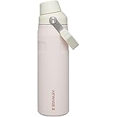 Stanley IceFlow Fast Flow Water Bottle | Angled Spout Lid | Lightweight & Leakproof for Travel & Sports | Insulated Stainless Steel | BPA-Free