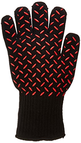 MR. BAR-B-Q 1 Piece Grilling Glove, Black