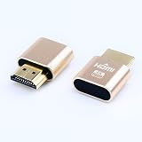 DTECH HDMI Dummy Plug 4K Display Emulator 3 Pack Headless EDID view 5