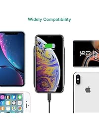 CHOETECH T513 almohadilla de carga inalámbrica de 3 bobinas, compatible con dispositivos Qi, color negro