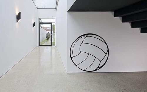 Amazon Com Vinyl Sticker Volleyball Ball Player Game Sport Poster