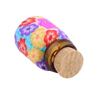 TAOHOU Botellas de Arcilla polimérica de Vidrio de 10 Piezas con ...