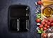 The Key 4 Health - 3 Compartment Food Containers - Reusable Containers with Lids - Stackable & Made with BPA-free Plastic - Perfect for Meal Prep/Diet - 10 Bento Box/Lunch Containers (10 Pack)
