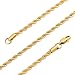 JINGRAYS 4MM Stainless Steel Men Necklace Tone Twist Rope Chain for Men Chain Link (20)
