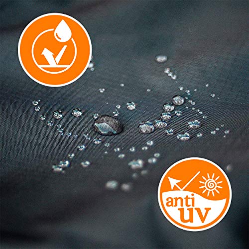 IPSXP Bike Cover, 210D Bicycle Cover with Lock Hole Storage Bag for 29er Mountain Road Electric Bike Motorcycle Cruiser Outdoor Storage, Waterproof, Anti-UV, Ripstop Material (L 82” x H 44” x W 30”)