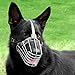 BRONZEDOG Dog Muzzle Wire Basket Metal Mask for Small, Medium and Large Dogs, Breathable, Dog can Drink, Adjustable, Padded, Training, Prevents Biting (Size 5: Belgian Malinois & Golden Retriever)
