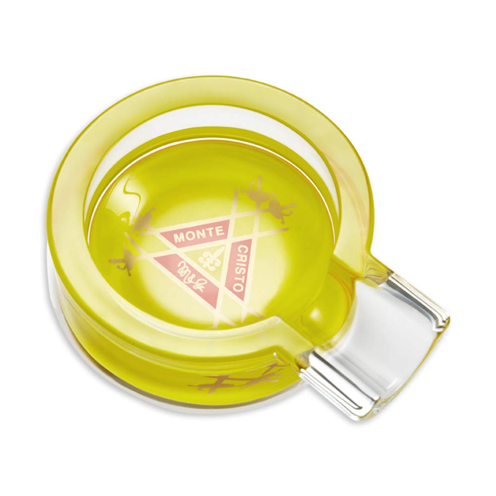 KTSWP Glass Cigar Ashtray Cigar Accessories Tobacco Smoking Travel Ashtrays Cuba tabacaria sigaar