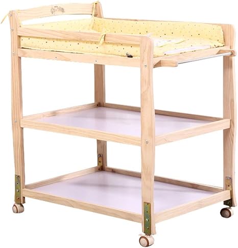 WDHWD Mesa para Cambiar pañales para bebés (con Tablero Impermeable