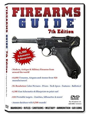 Visual Guide To Firearms Firearm Guide 7th Edition on DVD-Rom for Windows PC - With 6,300 ...