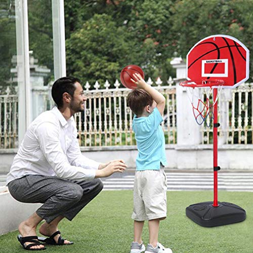 Hooqict Basketball Hoop for Kids Toddlers Adjustable Height Indoor