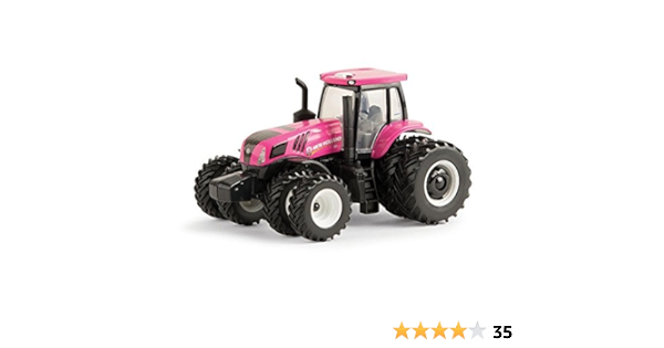 pink tractor toy small