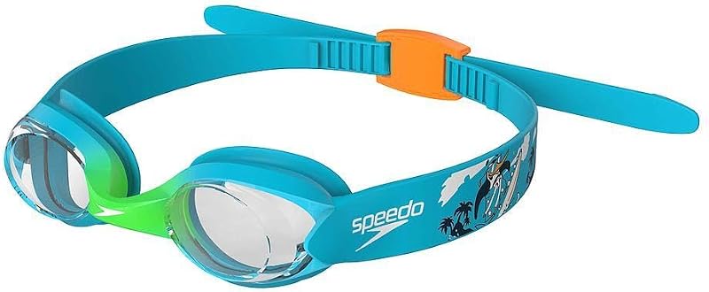 Speedo Unisex Youth Illusion Swimming Goggles Secure Fit Anti Fog 2-6