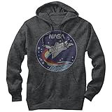 NASA Space Rocket Mens Graphic Lightweight Hoodie