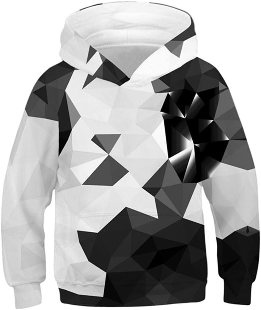 Boys Girls Hoodie 3D Print Pullover Sweatshirts Hooded Jumpers 4-16Y