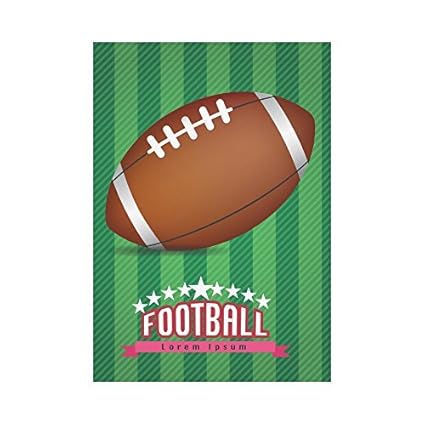 Amazon Com Usophia American Football Polyester Garden Flag