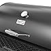 Royal Gourmet BBQ Charcoal Grill with Offset Smoker, 30'' L, New Process Paint Not Flake