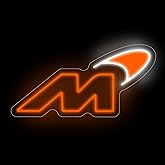 Race Car Neon Sign, McLaren Formula 1 Neon Sign, Garage Decor, F1 Light Sign, Mclaren F 1 Gift, Gift for Racing Lover, 15.7"X7.9"