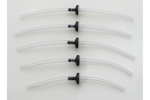 KATOUIGB FS1671 Air Feed Tubes with Non-Return Check Valves - Pack of 5 c