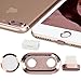 kwmobile Smartphone Dust Protection Set - Protective Anti-Dust Stopper Compatible with Apple iPhone 7 Plus / 8 Plus - Rose Gold