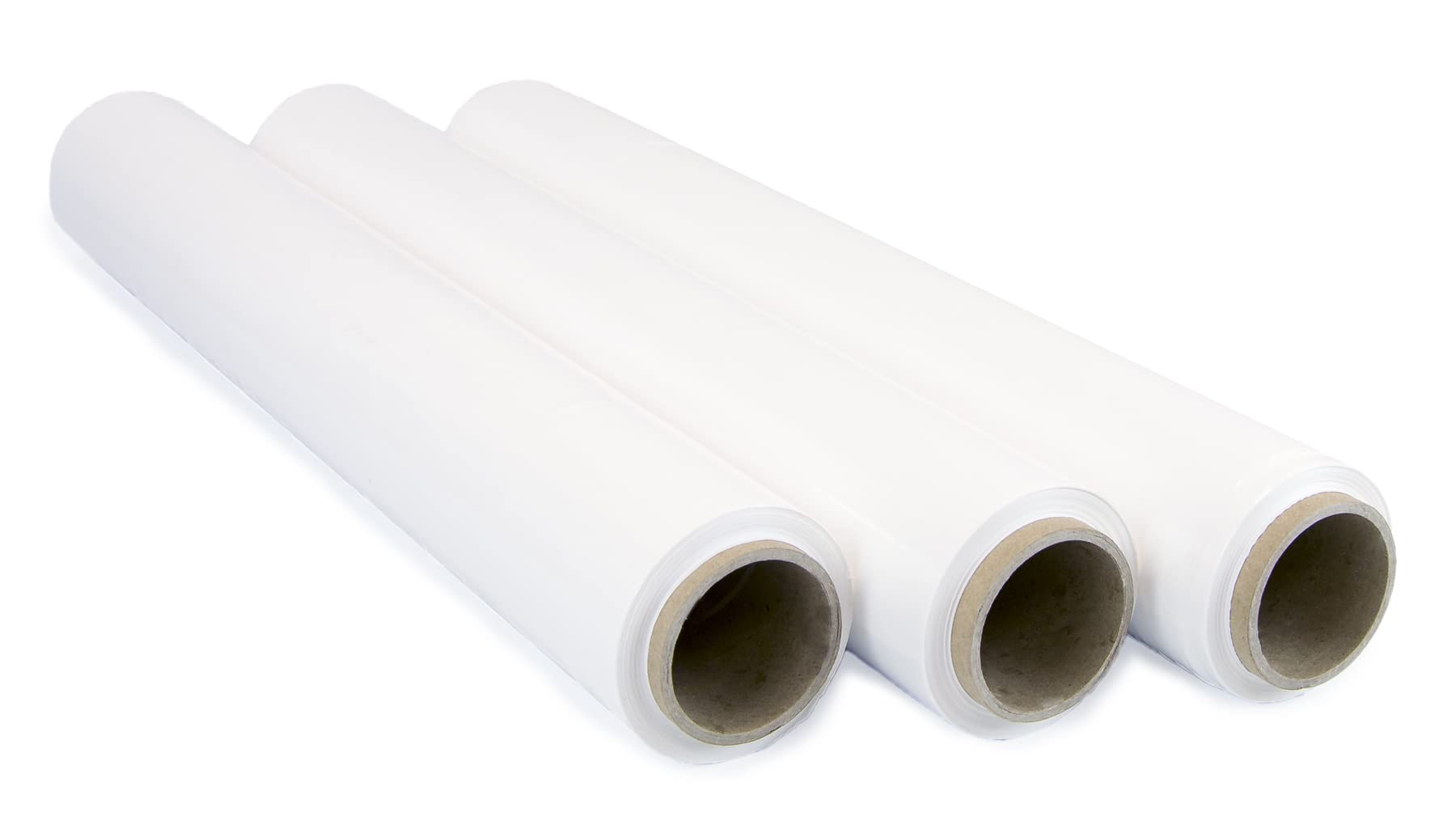 OFITURIA White Film for Packaging 50 cm x 200 Metres Length - Manual Elastic Film for Industrial Packaging - Pack of 3