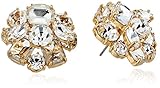 kate spade new york Cluster Clear/Gold Stud Earrings