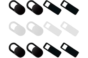 IllmTech - Webcam Covers, Ultra Thin Slider Web Camera Privacy Cover with Strong Adhesive, Protects Privacy for Most Laptops,