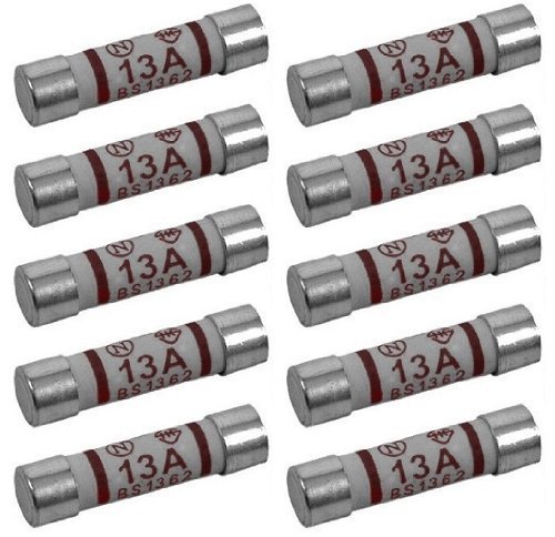 13 Amp Plug Top Fuse Pack of 10
