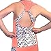 Tennis Dress Set - Sleeveless Racerback Top and Tennis Skirt with Undershorts, Coral, L(10)