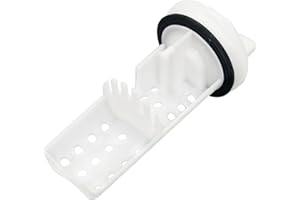 Alsoyixia WH11X34741 Washer Drain Pump Filter, Replaces WH23X10029, WH23X10027, AP7205454, 4977949, PS16874133, EAP16874133