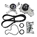 CNS Timing Belt Kit and Water Pump Set Compatible/Replacement for 95-05 CHRYSLER/DODGE/PLYMOUTH 2.0L (1996cc) SOHC L4 16V,