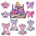 12 Pack Kids Makeup Set - Washable Non-Toxic Princess Makeup Kit with Case, Party Favors Gifts for Girls
