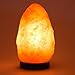 Snowdrop Salt Salt lamp 2pack 2 Pack 7 to 8 inch Natural Himalayan Hand Carved Wood Base, 6ft Cord with Dimmer Switch and with 4 15W Bulbs