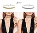 Sheismay 12 PCS Stretchy Material Choker Necklace Black White Charm Lace Chokers Tattoo Necklaces for Women Girls