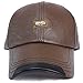 MAOTE Men's Vintage PU Leather Baseball Cap Windproof Warm Outdoor Sports Driving Hats