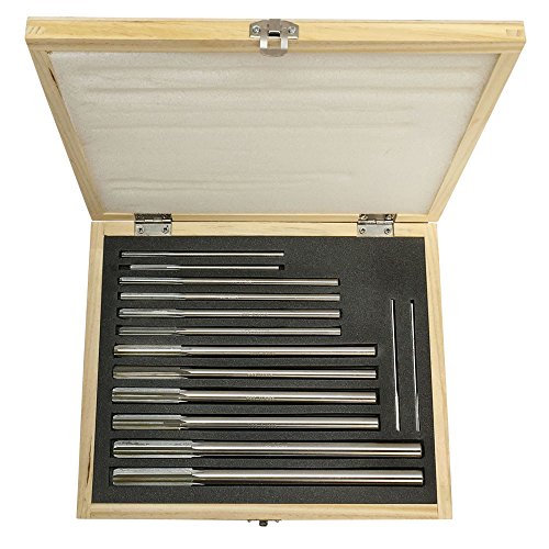 PROLINEMAX 14 Pc 0.124-0.501" HSS Chucking Reamer Set Straight Shank Flute Decimal Sizes - Thumbnail 5