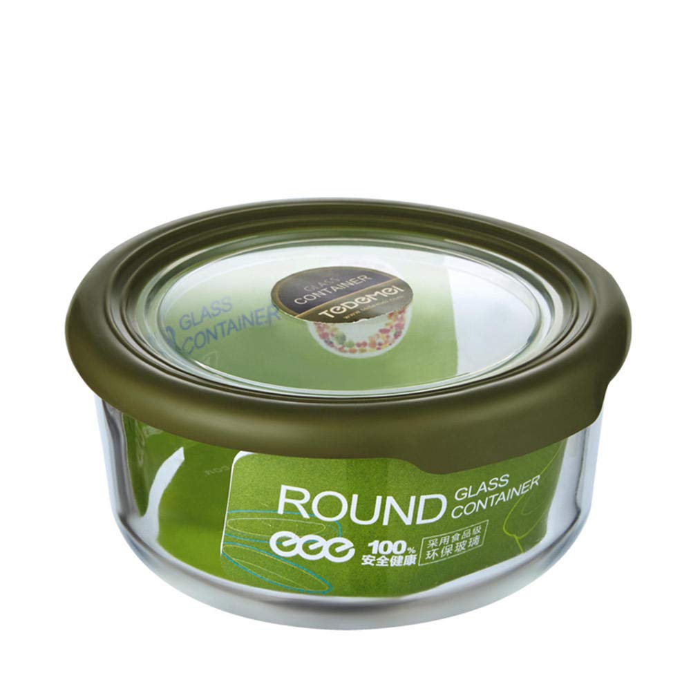 SGHTYJ Lunch Box Fiambrera Alto Borosilicato Horno de microondas ...