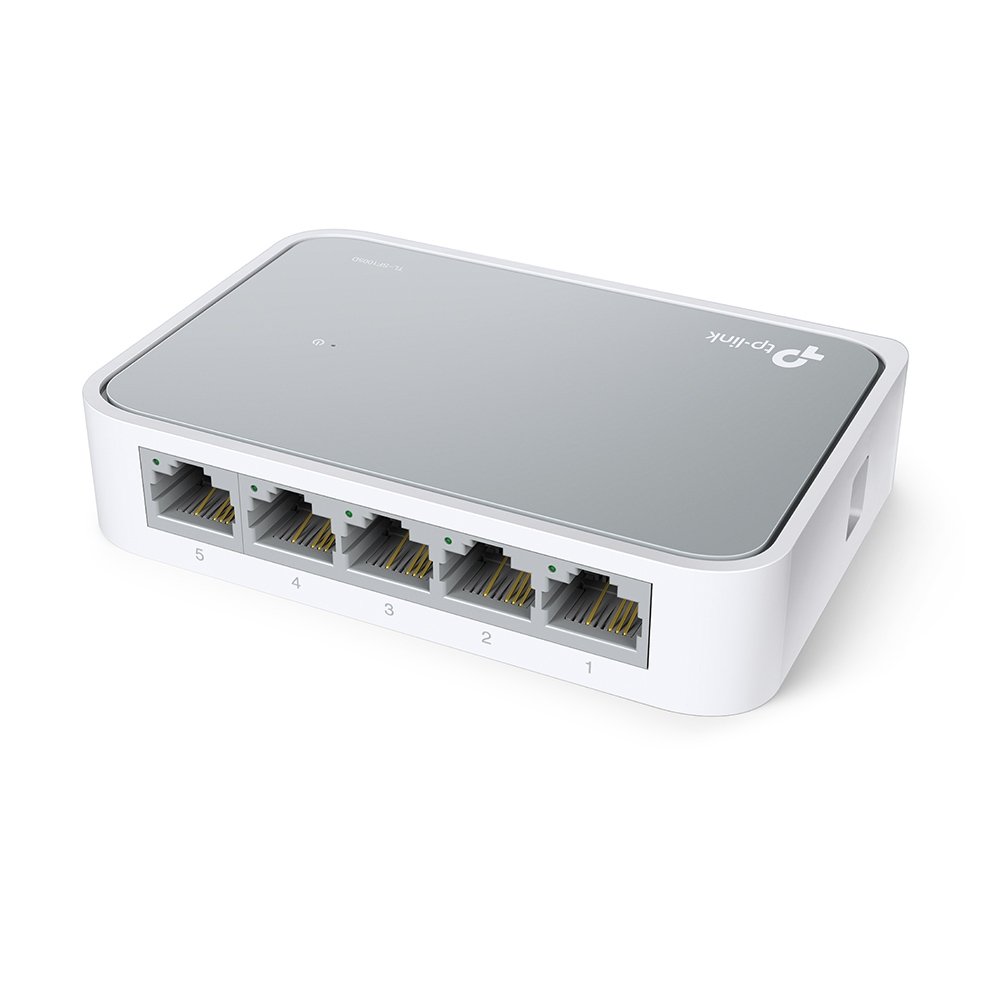 TPLink 5Port Fast Desktop Switch RJ45 Network Hub Desktop