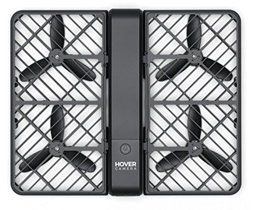 Hover Camera Hover Camera Passport, Foldable Self-Flying Camera Drone Smartphone Control Hover Camera Passport, Foldable Self-Flying Camera Drone, black (P000017)