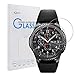 Samsung Gear S3 Classic/Frontier Screen Protector [2 Pack], Qoosea Ultra-Thin 2.5D 9H Hardness Crystal Clear Scratch Resistant Tempered Glass Screen Protector for Samsung Galaxy Gear S3 Smart Watch