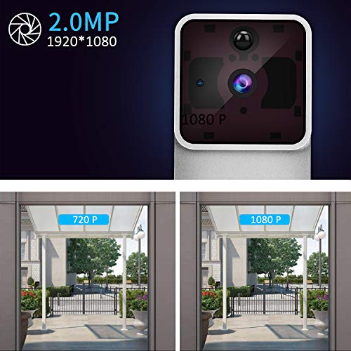 1 Doorbell+Rechargeable+Battery+Two+Way+Detection