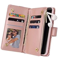 UEEBAI Wallet Case for iPhone XR, Premium Vintage