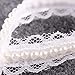 FEITONG 2016 Trendy 1Pair Fashion Beautiful Pearl Chiffon Barefoot Toddler Baby Foot Flower Anklet