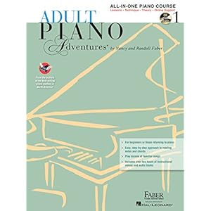 ADULT PIANO ADV ALL-IN-1 LESSO Spiral bound