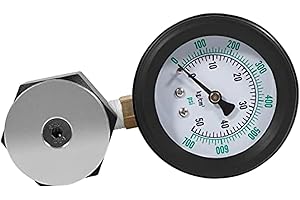 MXEC Universal Mini Valve Spring Pressure Tester Gauge - 0-700 PSI - 0-50 KG/CM2, Alternative for Part # 66834
