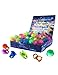 ADFOLF 36 Pack Flashing Led Bumpy Rubber Rings for Party Favors,Light Up Finger Toy