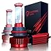 LIGHTENING DARK 9007 LED Headlight Bulbs Conversion Kit (Hi/Low), CREE XPL 6K Cool White,7200 Lumen - 3 Yr Warranty