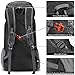 G4Free Lightweight Packable Hiking Backpack 35L Travel Camping Daypack Foldable(Black)