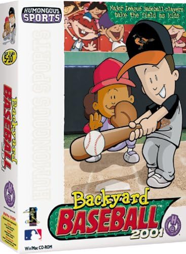 Amazon Com Backyard Baseball 2001 Pc Mac Video Games